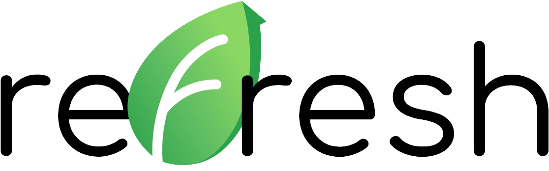 Refresh Is A Social Enterprise That Collects Bruised - Refresh (1200x1200), Png Download
