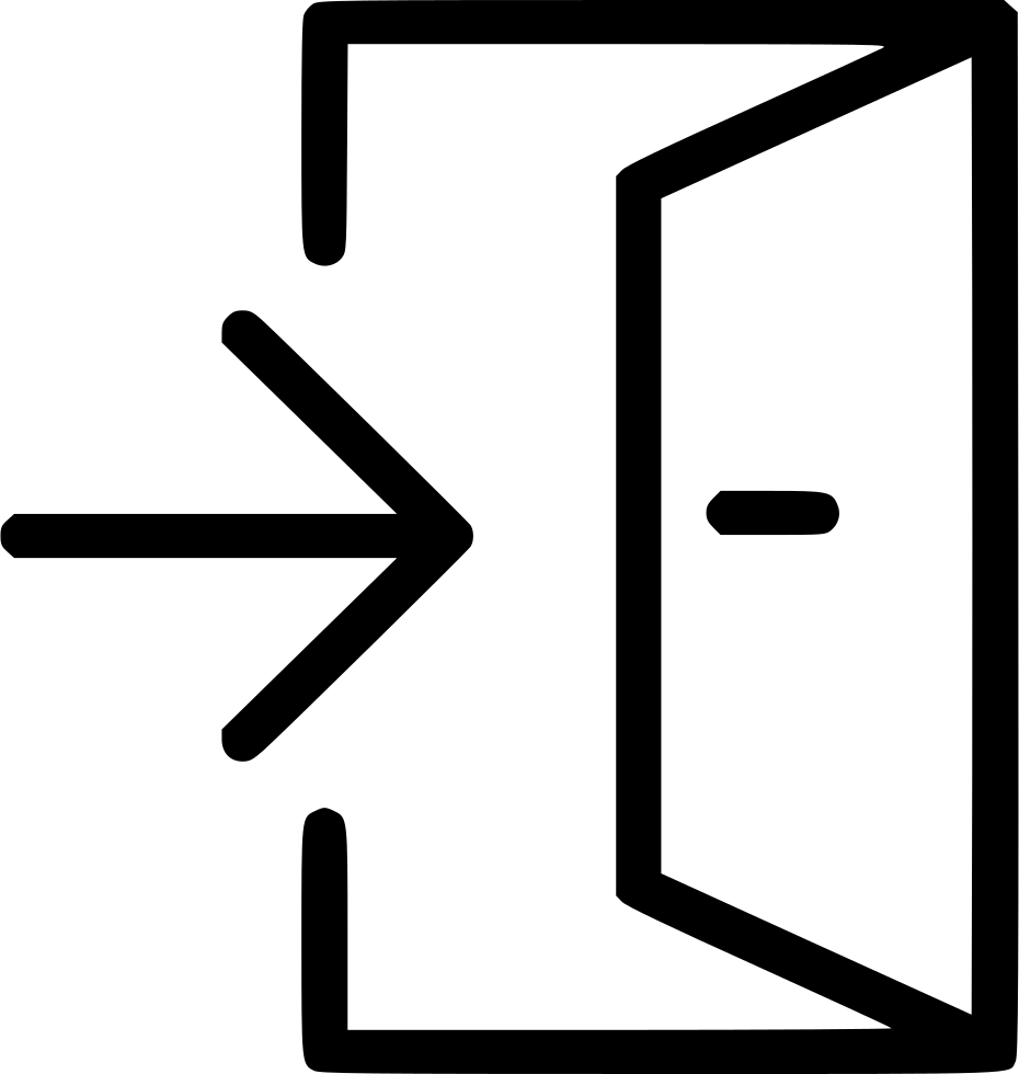 Door Exit Emergency Logout Comments - Png Door Exit (930x980), Png Download