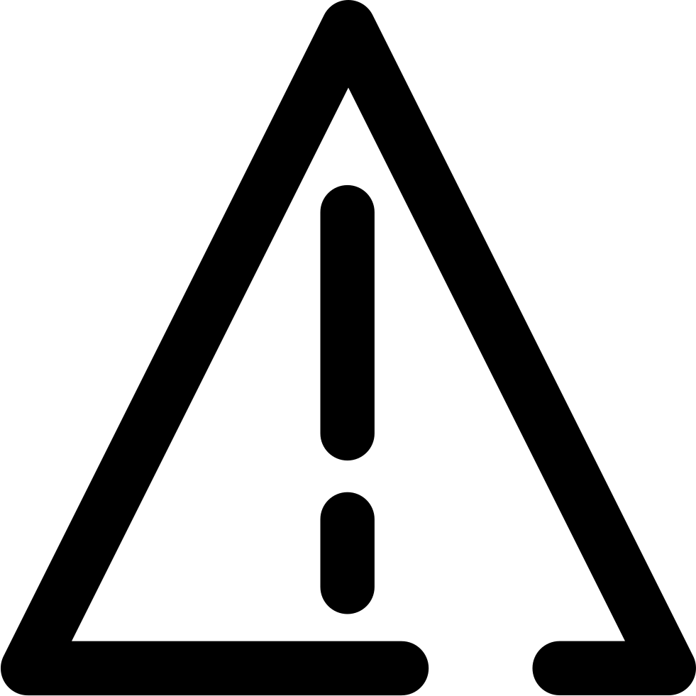 Alert Comments - Triangulo Con Signo De Admiracion (981x981), Png Download