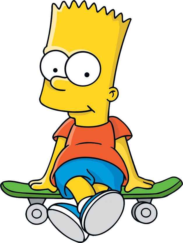 Bart Simpson Png (628x835), Png Download