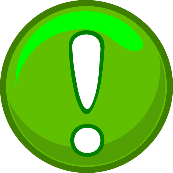 Small - Green Alert Icon Png (600x600), Png Download