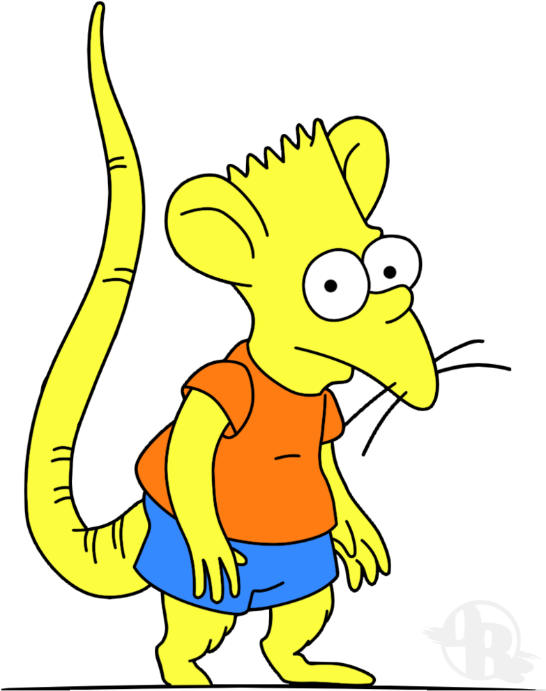 Bart Png - - Niño Rata Bart (795x1005), Png Download