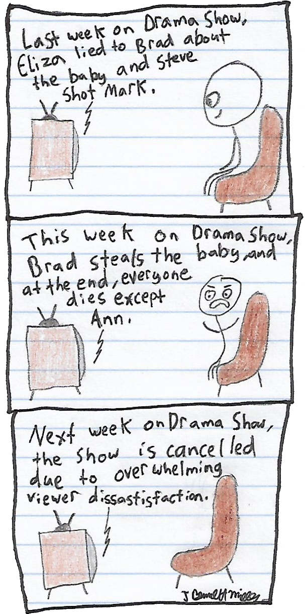 Comic 141- Spoiler Alert - Comics (608x1227), Png Download