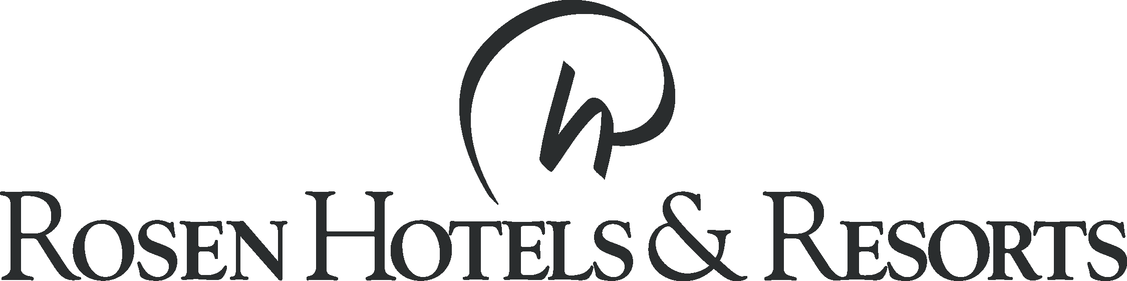 Rosen Hotels & Resorts Black Logo - Rosen Hotels And Resorts Background (2250x561), Png Download