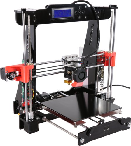 Diy Fdm 3d Printing Machine-sculptor Prusa I3 - Zonestar P802n (449x499), Png Download