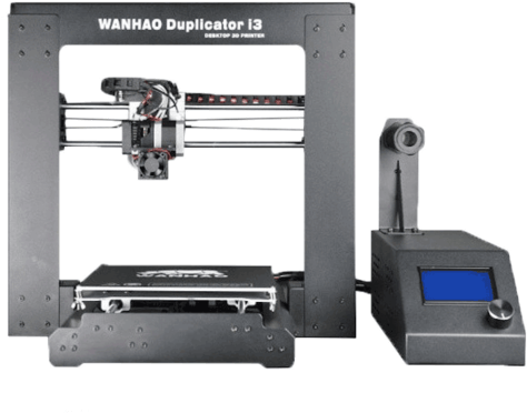 Wanhao I3 Duplicator V2 - Wanhao I3 Duplicator V2.1 3d Printer (480x413), Png Download