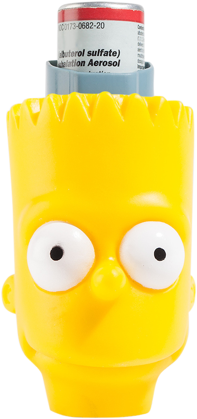 Bart 90's Inhaler Cover - Inhaler (1200x1199), Png Download