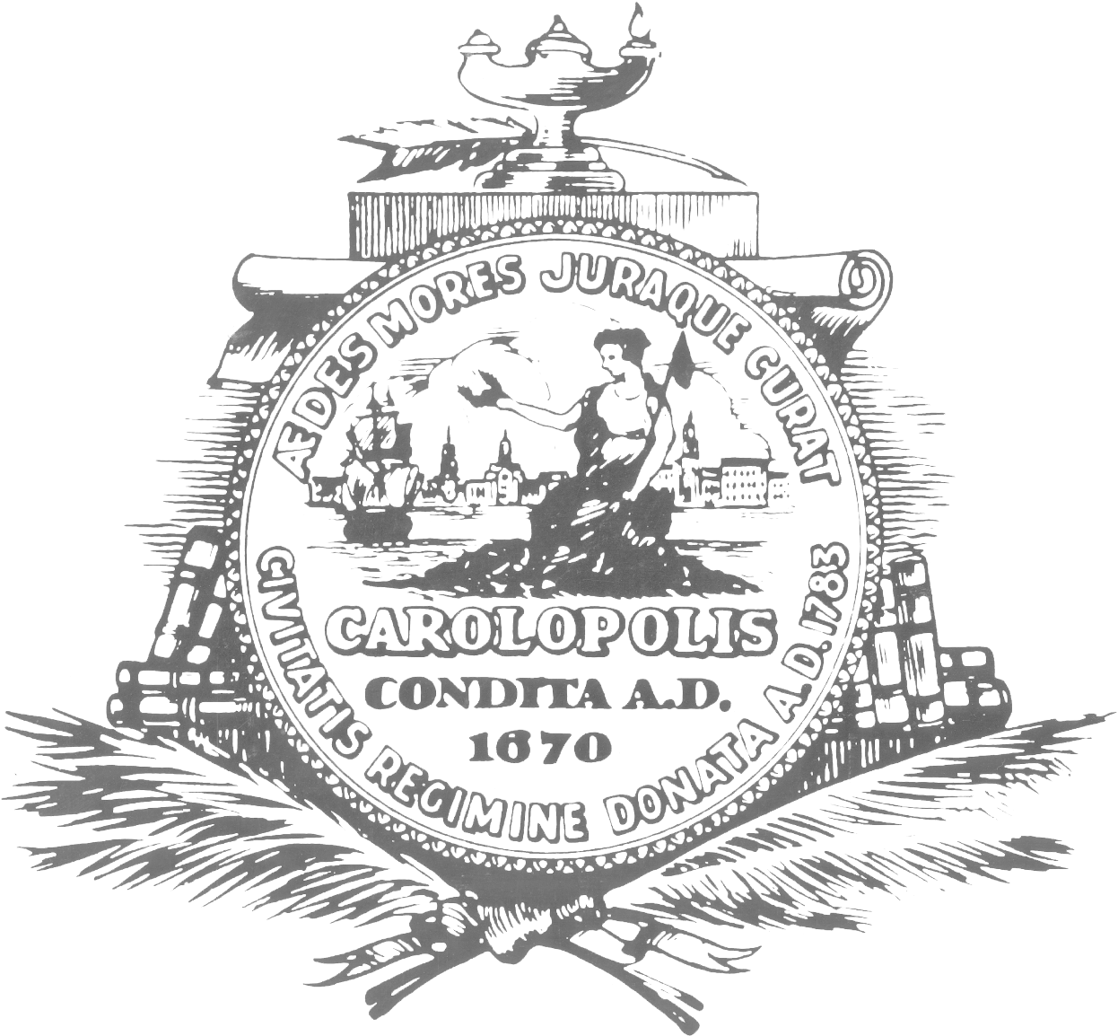 City Of Charleston Sc Logo (1294x1206), Png Download