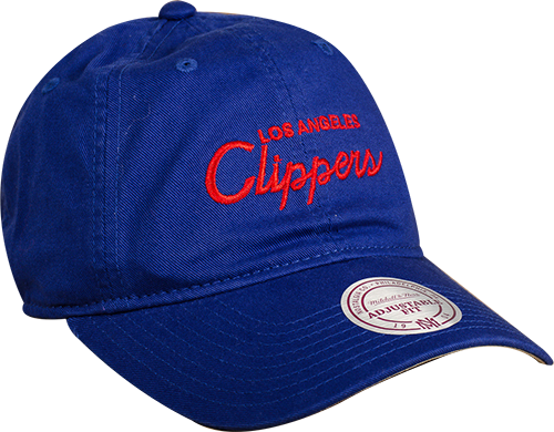 Mitchell & Ness Nba Los Angeles Clippers Special Script - La Clippers Dad Hat (500x390), Png Download