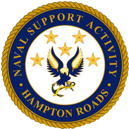 Nsa Hampton Roads Logo - Naval Support Activity Hampton Roads (500x500), Png Download