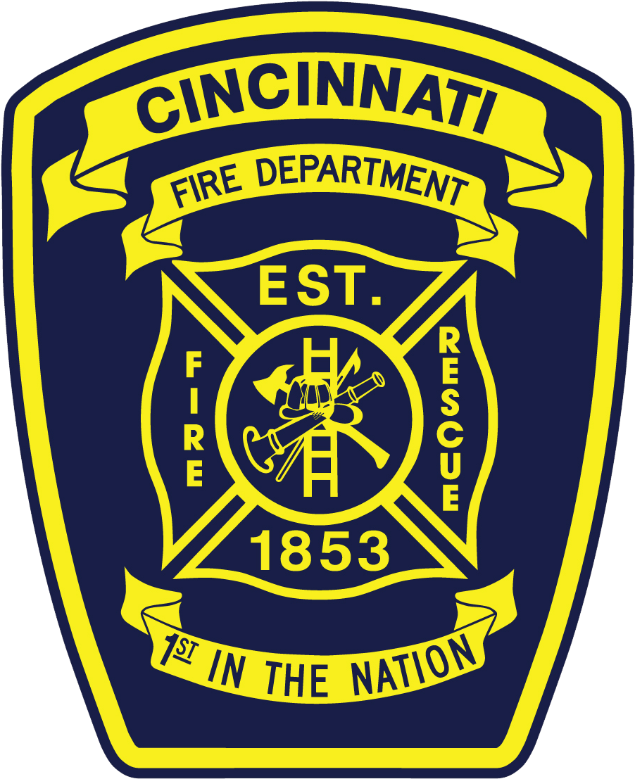 Cincinnati Fire Department Logo - Cincinnati Fire Dept (975x1200), Png Download