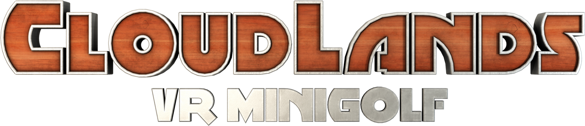 Cloudlands - Cloudlands Vr Minigolf Logo (2000x500), Png Download