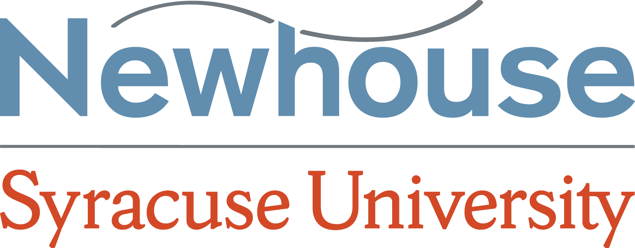 Communications@syracuse - Syracuse University Newhouse Logo (2105x822), Png Download