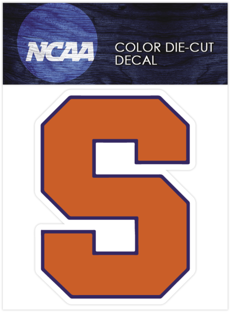 Syracuse Orange Logo Ncaa Die Cut Vinyl Car Sticker - Stepinac Logo (640x640), Png Download