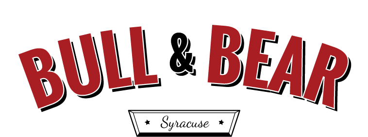 Bull And Bear Syracuse Logo - Bull And Bear Roadhouse (850x335), Png Download