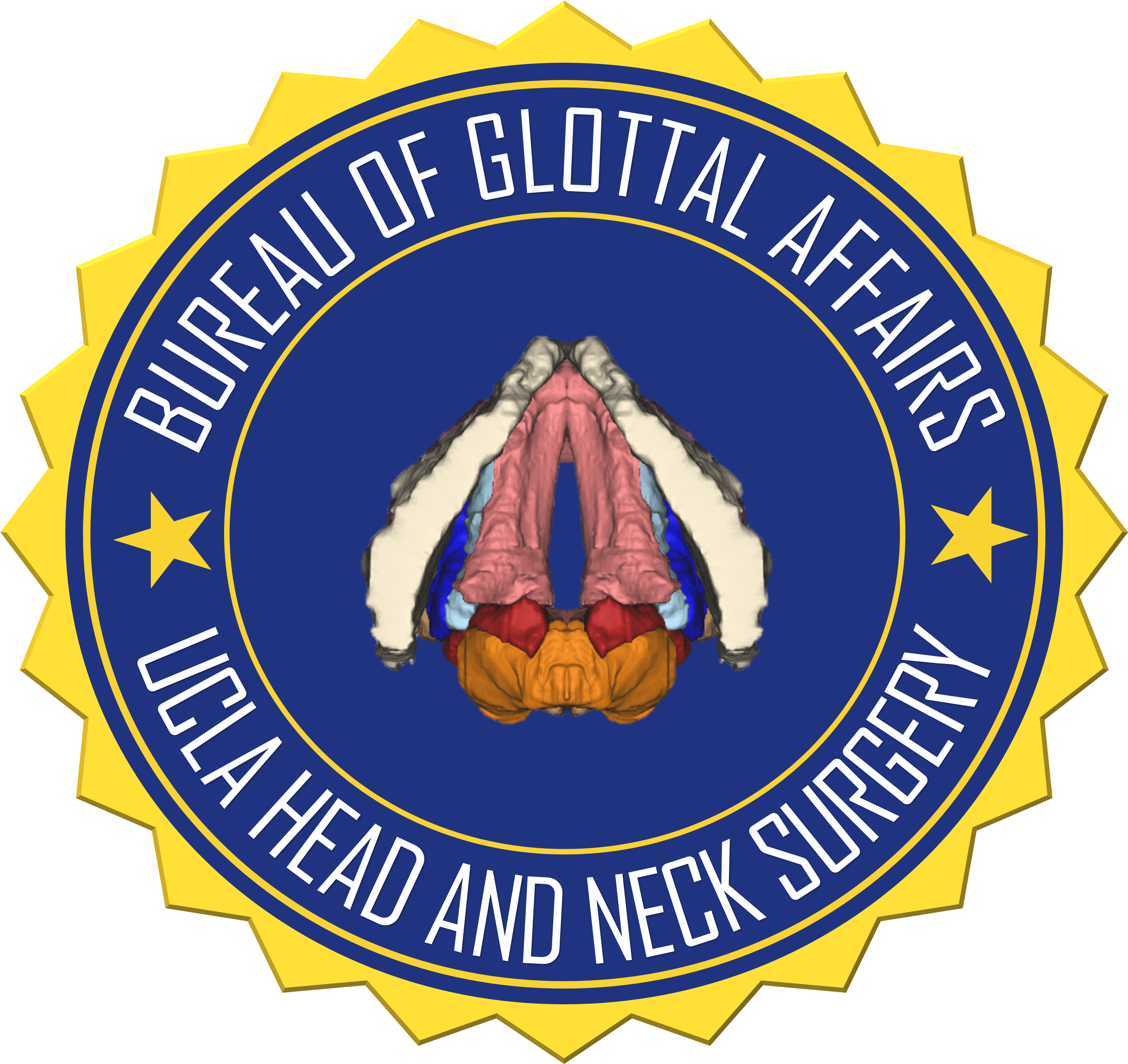 The Ucla Bureau Of Glottal Affairs Is A Confederation - Louder You Scream The Faster We Come (3008x3191), Png Download