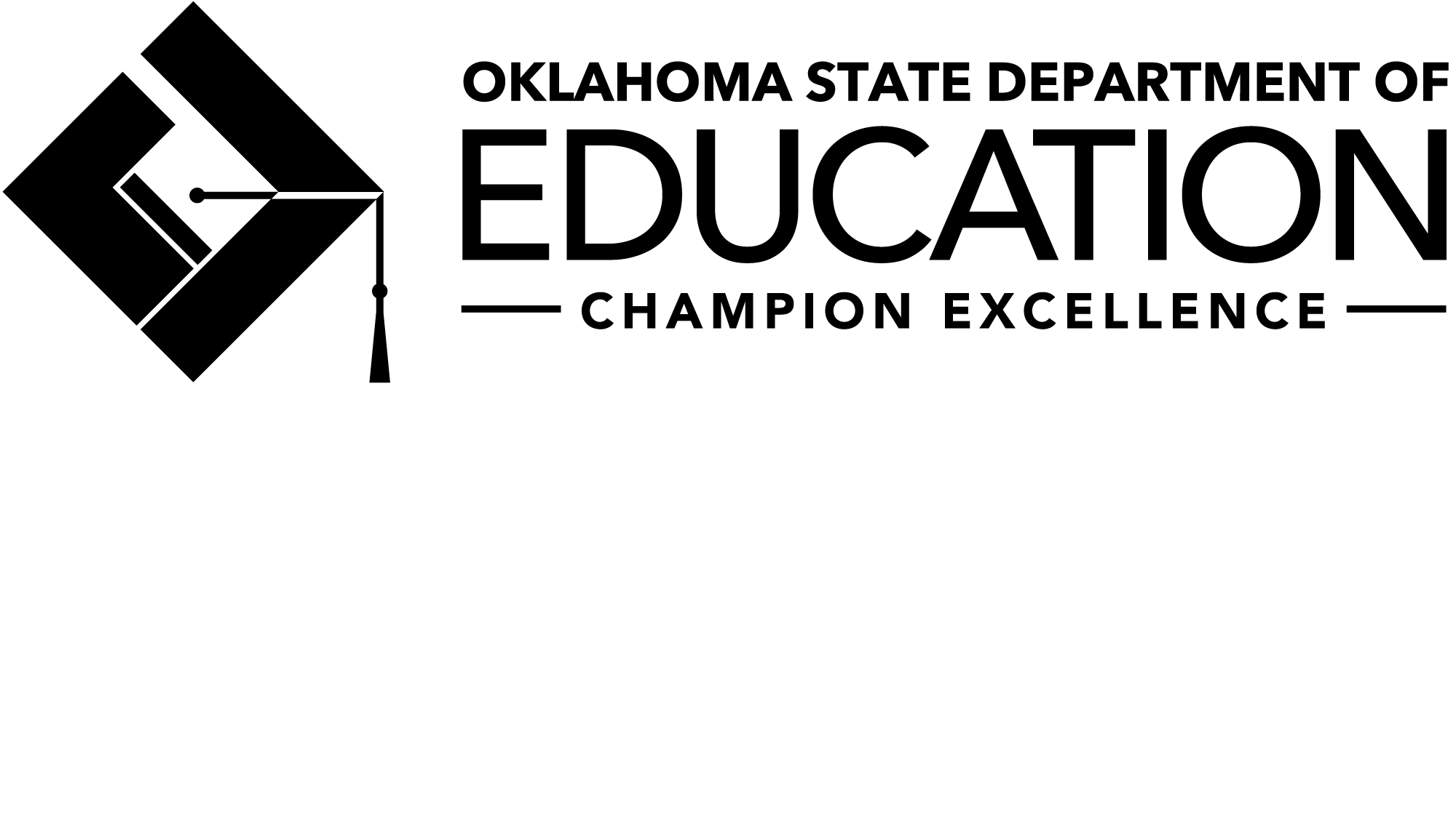 Png - Eps - Oklahoma State Department Of Education Logo (2000x1118), Png Download