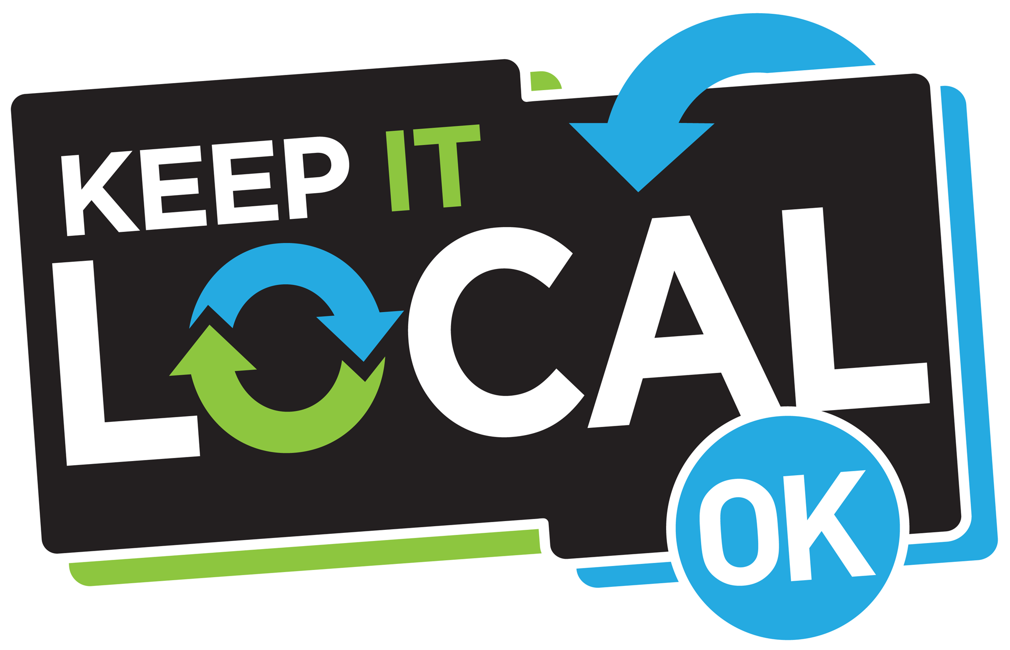 Keep It Local Oklahoma - Keep It Local Okc (2000x1293), Png Download