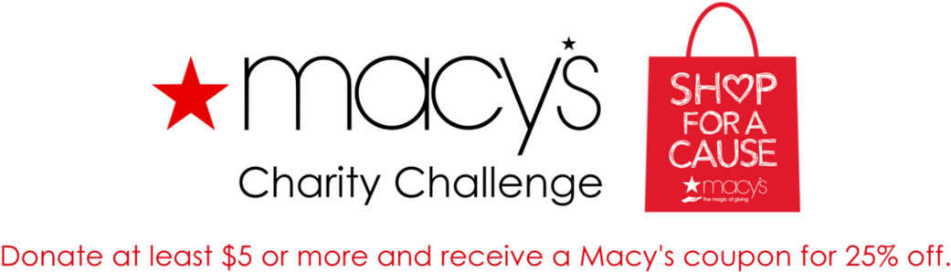 Macys - Macy's Shop For A Cause 2017 (1224x322), Png Download