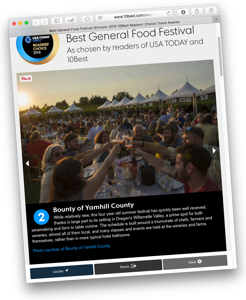 Bounty Of Yamhill County Placed - Online Advertising (795x970), Png Download