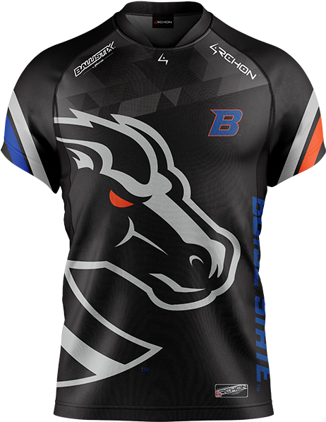 2018 Boise State Team Jersey - Boise State Esports Jersey (536x655), Png Download