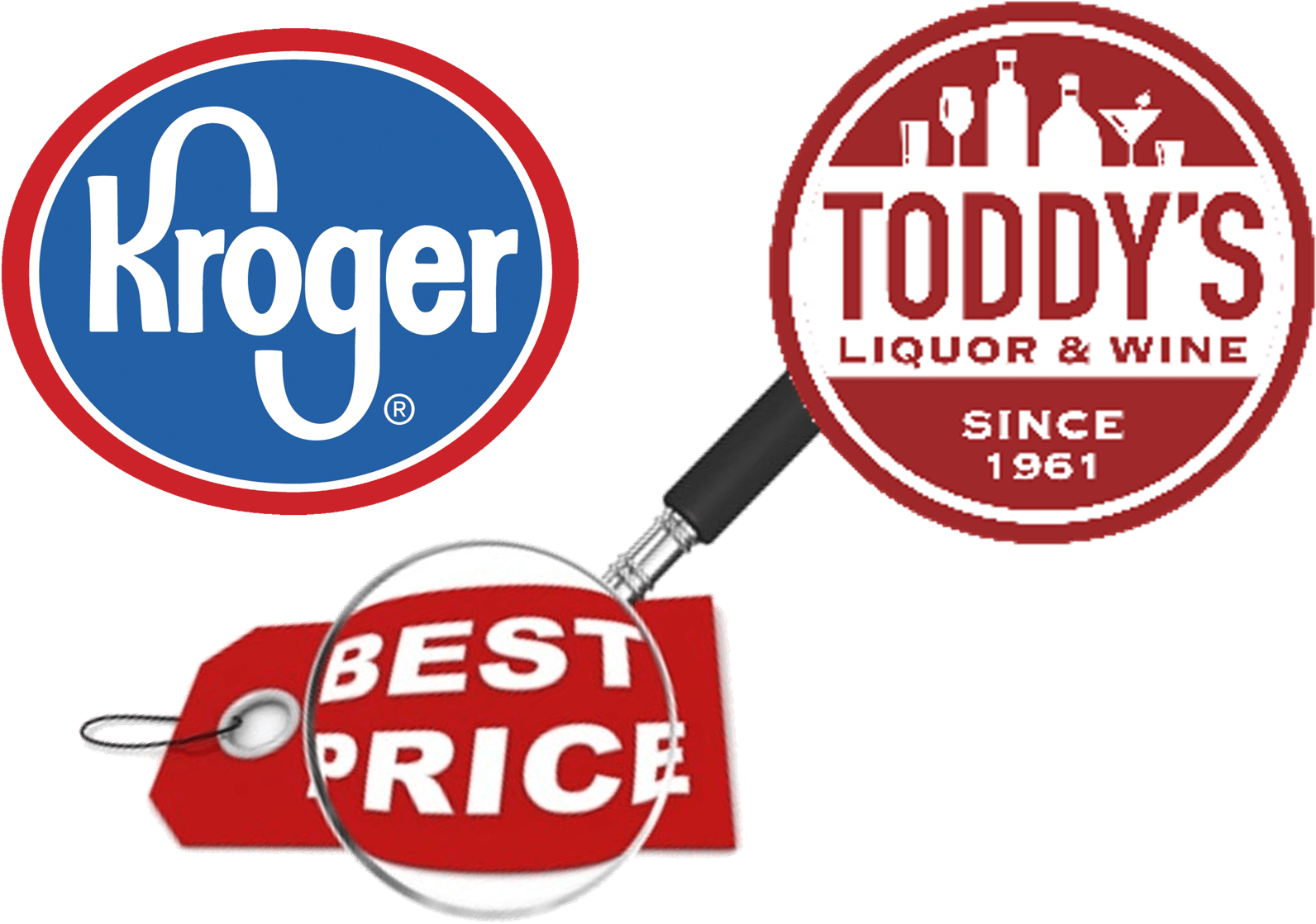Check Our Wine Prices Versus Kroger - Murder Kroger Atlanta Logo Tote Bag (1647x1284), Png Download