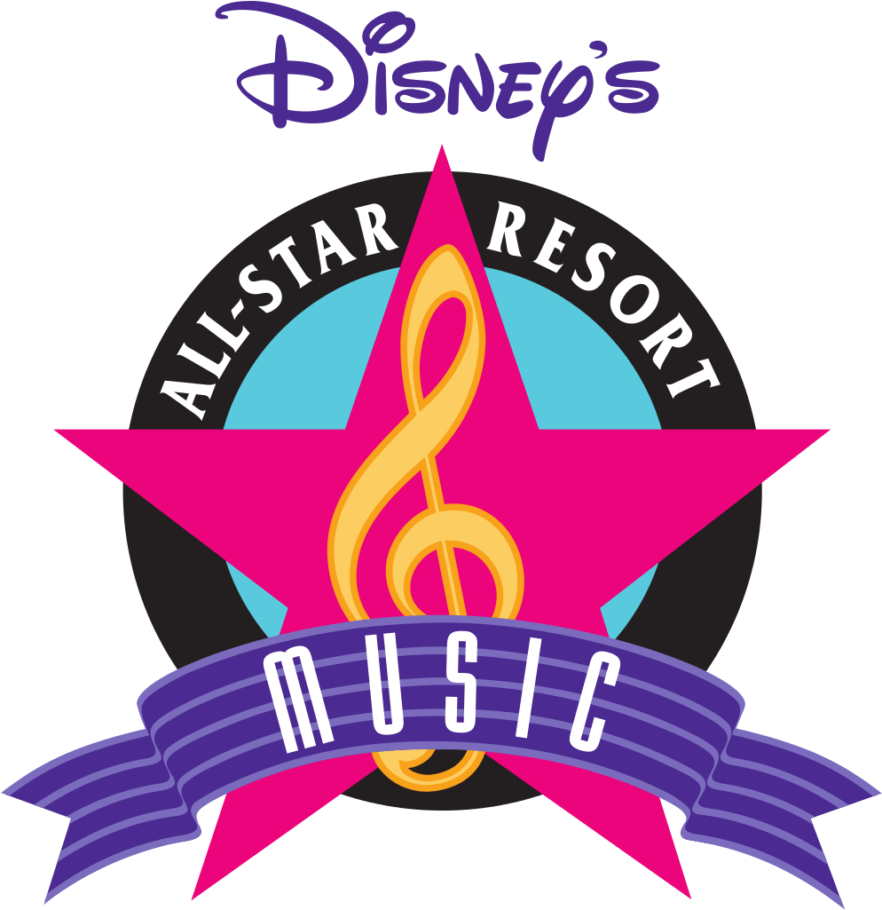 Disney's All-star Music Resort Logo - Disney All Star Sports Logo (1004x1024), Png Download