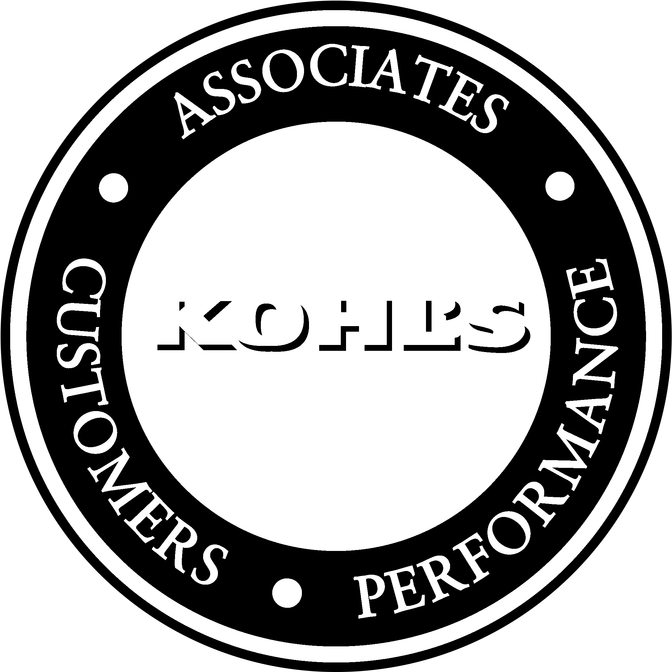 Kohl's Customers Performance Associates Logo Black - Universidad Hernan Cortes Xalapa (2400x2400), Png Download