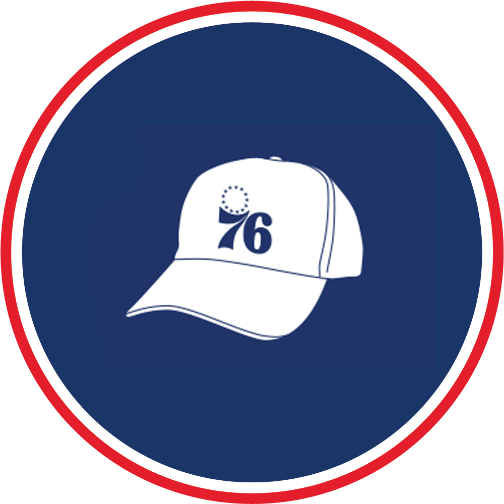 76ers Gear - Baseball Cap (1500x1500), Png Download