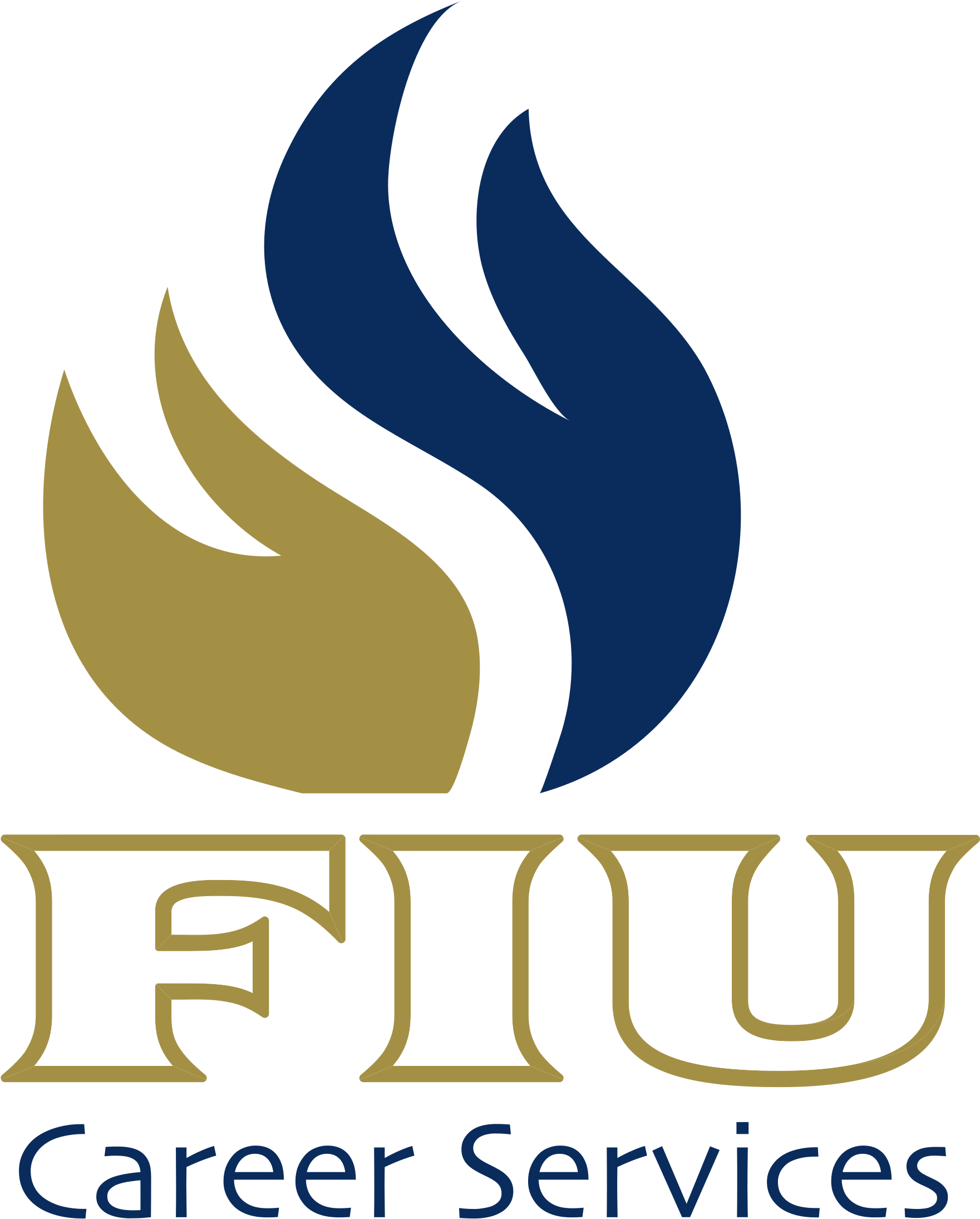 Fiu Career Services Logo Png Transparent - Florida International University (2400x2400), Png Download