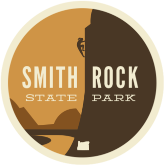 Smith Rock State Park Sticker - Smith Rock State Park (480x480), Png Download