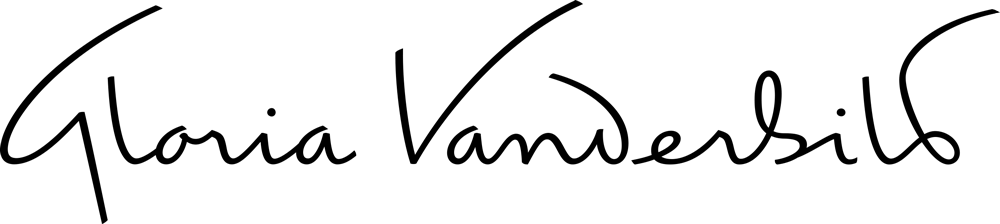 Inspired By A Timeless Fashion Icon, Gloria Vanderbilt - Logo (1000x224), Png Download