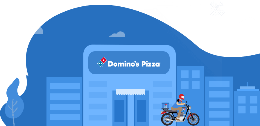 Food Delivery & Order Pizza Online - Domino's Pizza Indonesia Menu (895x433), Png Download