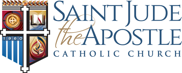 Saint Jude The Apostle Catholic Church - St Jude The Apostle Parish (614x247), Png Download