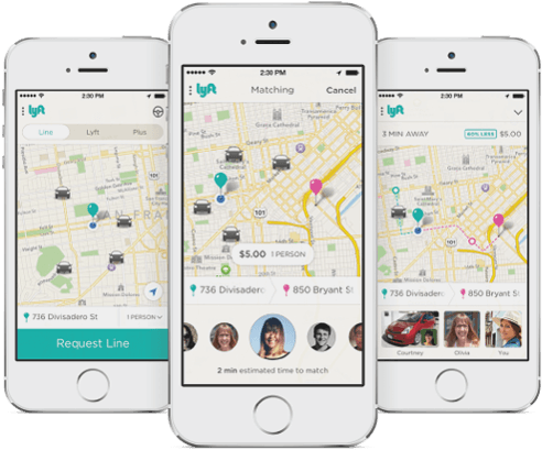 Information & Requirements - Lyft App (630x428), Png Download
