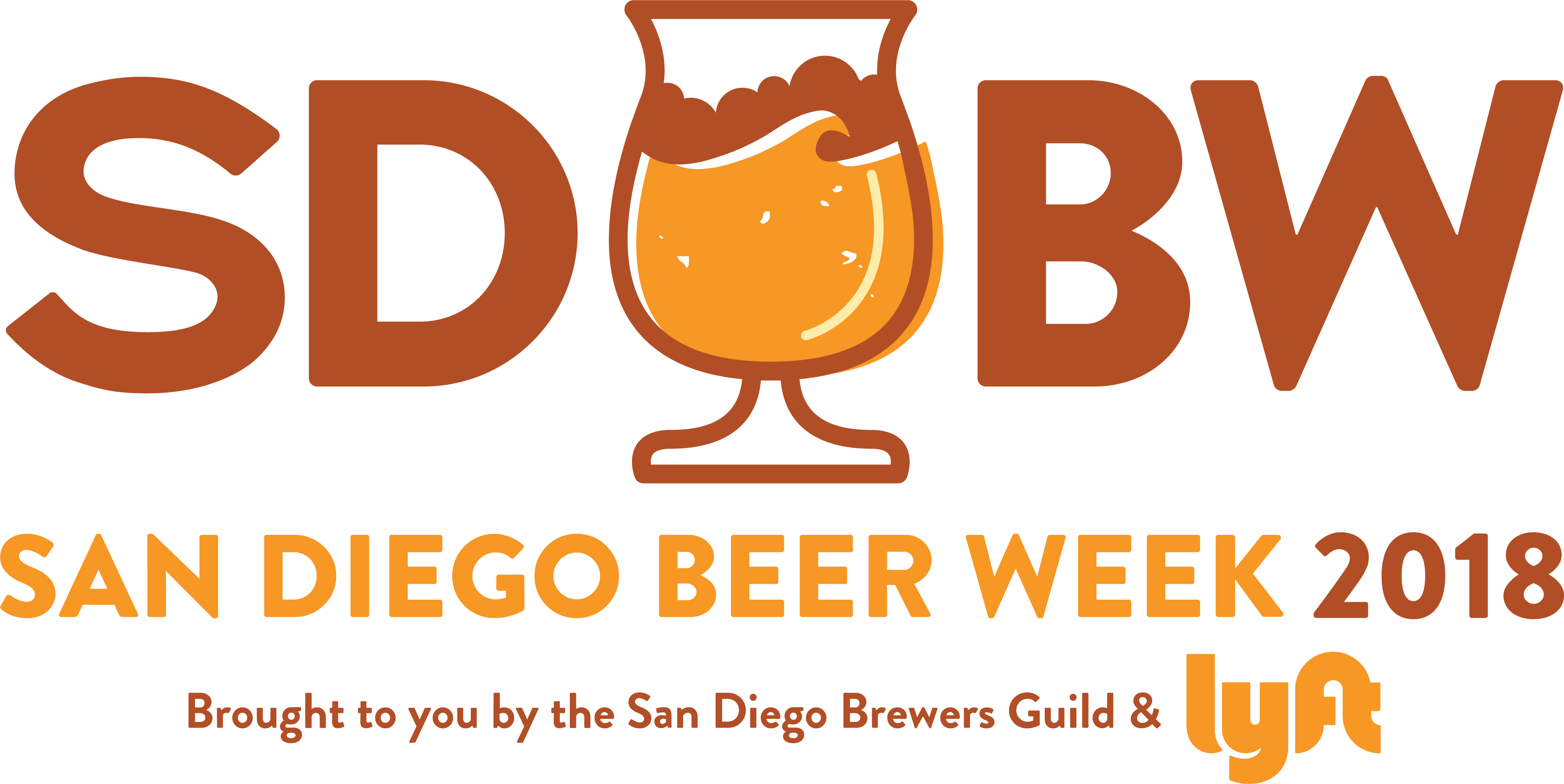 Sdbw - San Diego Beer Week 2017 (4551x2284), Png Download