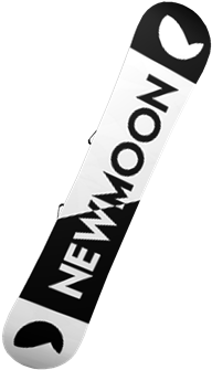 Cloud 9 Snowboard - New Moon Snowboard (420x420), Png Download