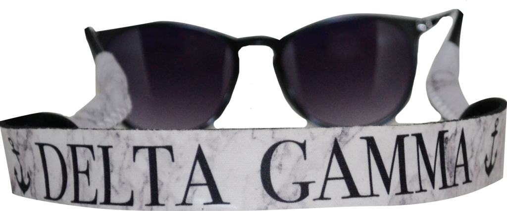 Delta Gamma Sunglass Strap Marble Theme - Shadow (1024x428), Png Download