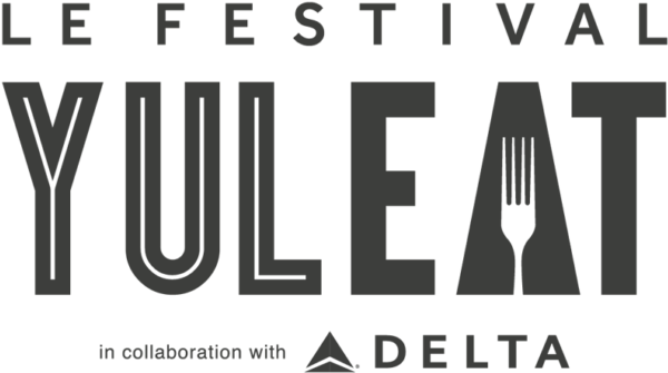 Festival Yul Eat In Collaboration With Delta Air Lines - Yul Eat 2018 Logo (600x464), Png Download