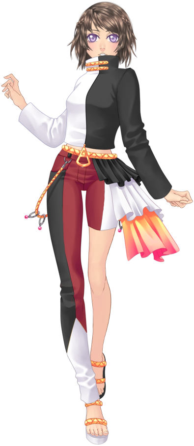 Outfit Lenne's Pride 2 - Eldarya Lenne's Pride (395x906), Png Download