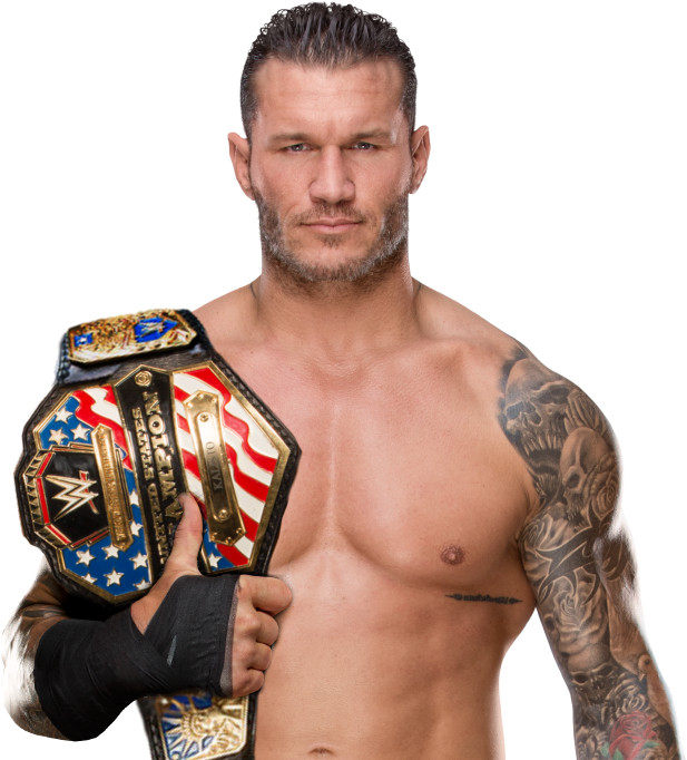 Randy Orton United States Championship (1000x707), Png Download