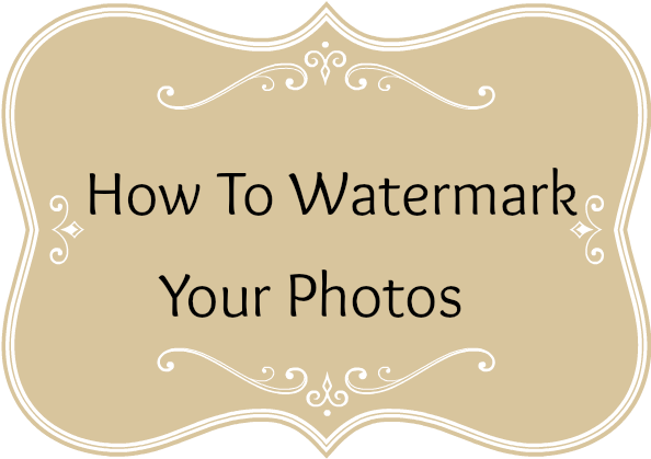 How To Watermark Your Photos On Picmonkey - Rosa Marco Vector (594x428), Png Download