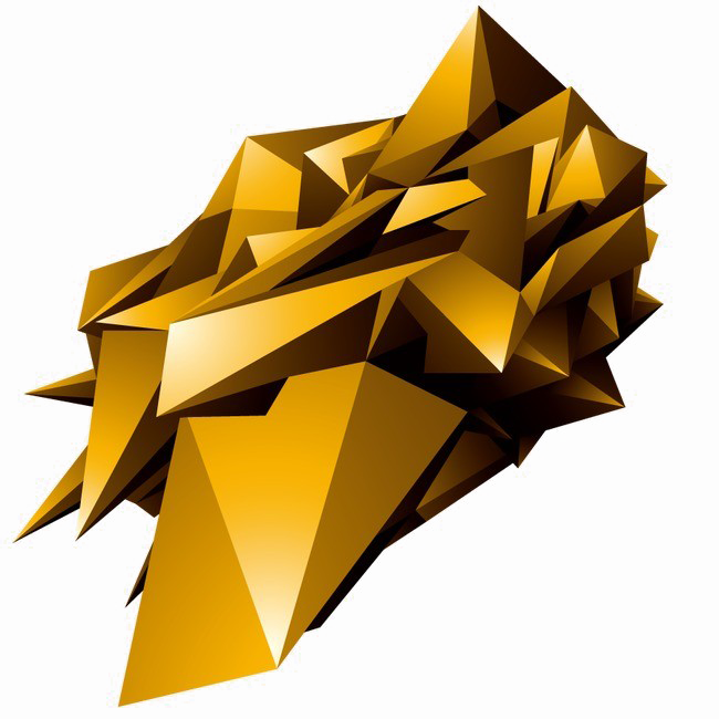 Gold Object Png Image Background - Gold Objects Png (650x650), Png Download