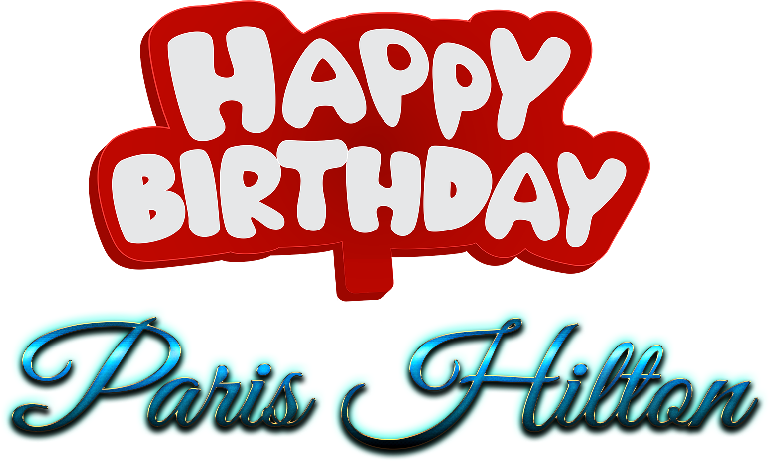 Happy Birthday Name Png Full Size Png Download Seekpng