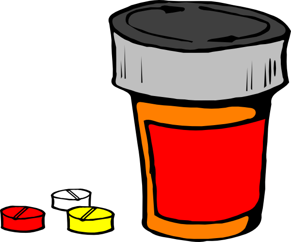 Small - Pills Clipart (600x499), Png Download