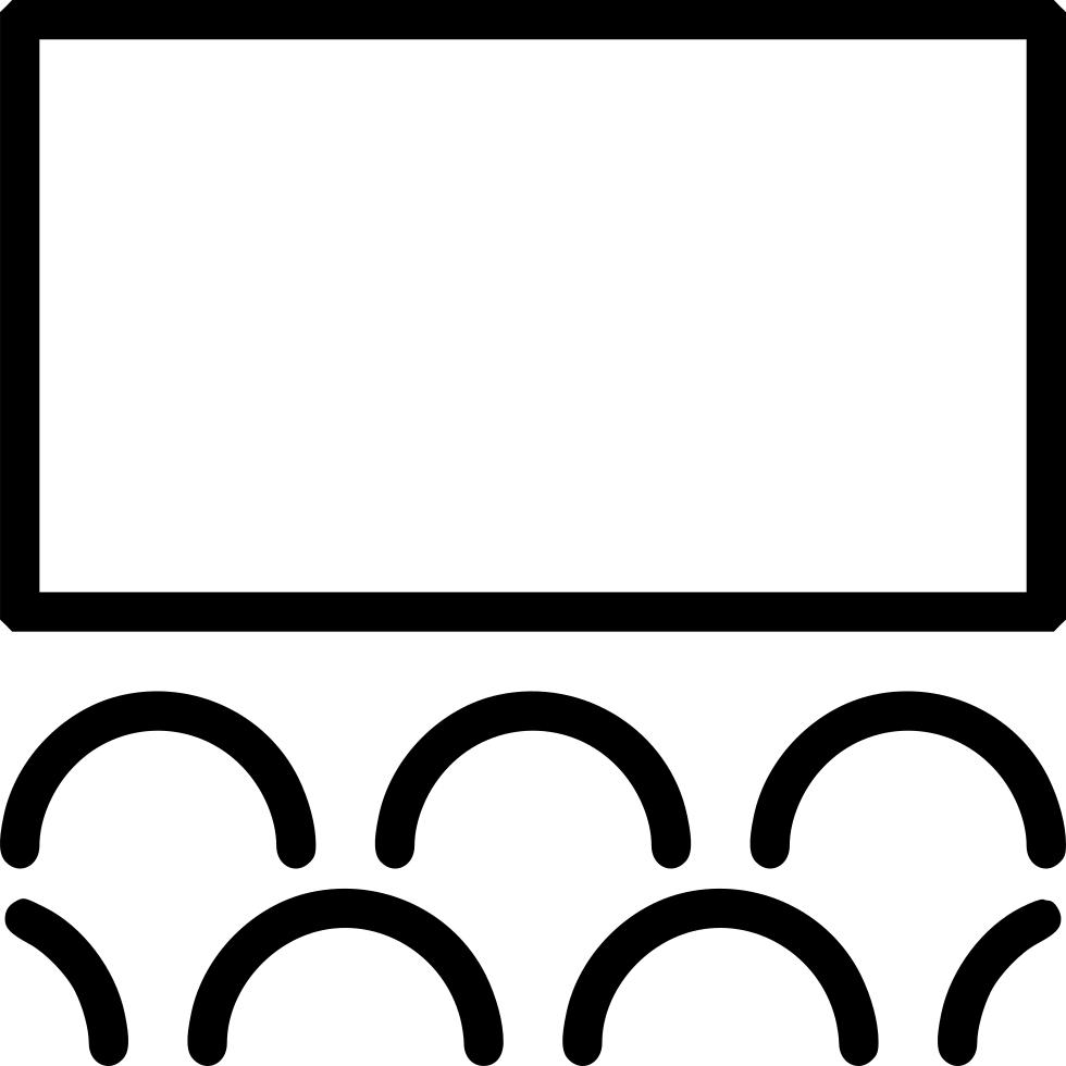 Movie Theater - - Circle (980x980), Png Download