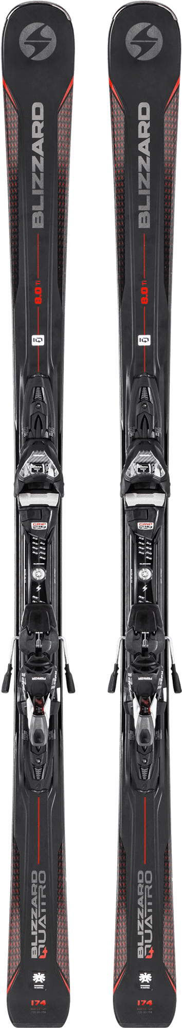 Blizzard Quattro - Blizzard Power S7 Ti Suspension Iq + Vázání Iq Power (426x2000), Png Download