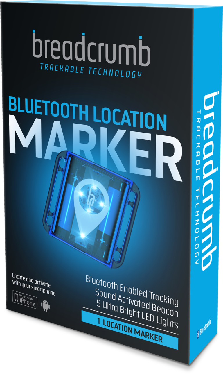 Bluetooth Location Marker - Breadcrumb Bluetooth Location Marker (768x1287), Png Download