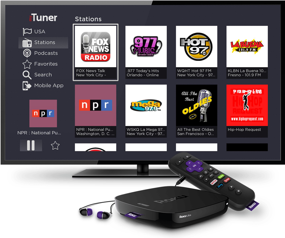 Roku Ultra Streaming Player (1000x832), Png Download