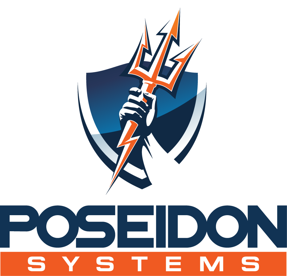 Impact Logo Color Black Lettering Poseidon Logo2 - Poseidon Systems Logo (930x894), Png Download